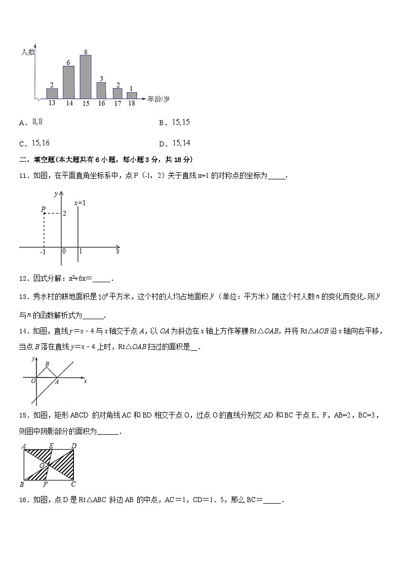 河南省洛阳市涧西区东升二中学2022-2023学年数学七年级第二学期期末经典模拟试题含答案第3页