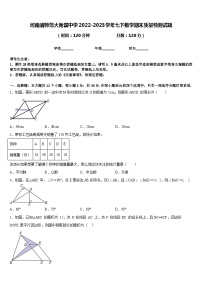 河南省师范大附属中学2022-2023学年七下数学期末质量检测试题含答案