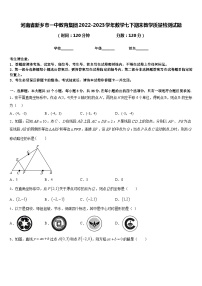 河南省新乡市一中教育集团2022-2023学年数学七下期末教学质量检测试题含答案