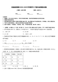 河南省原阳县2022-2023学年数学七下期末监测模拟试题含答案