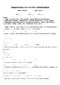 河南省驻马店市名校2022-2023学年七下数学期末经典试题含答案