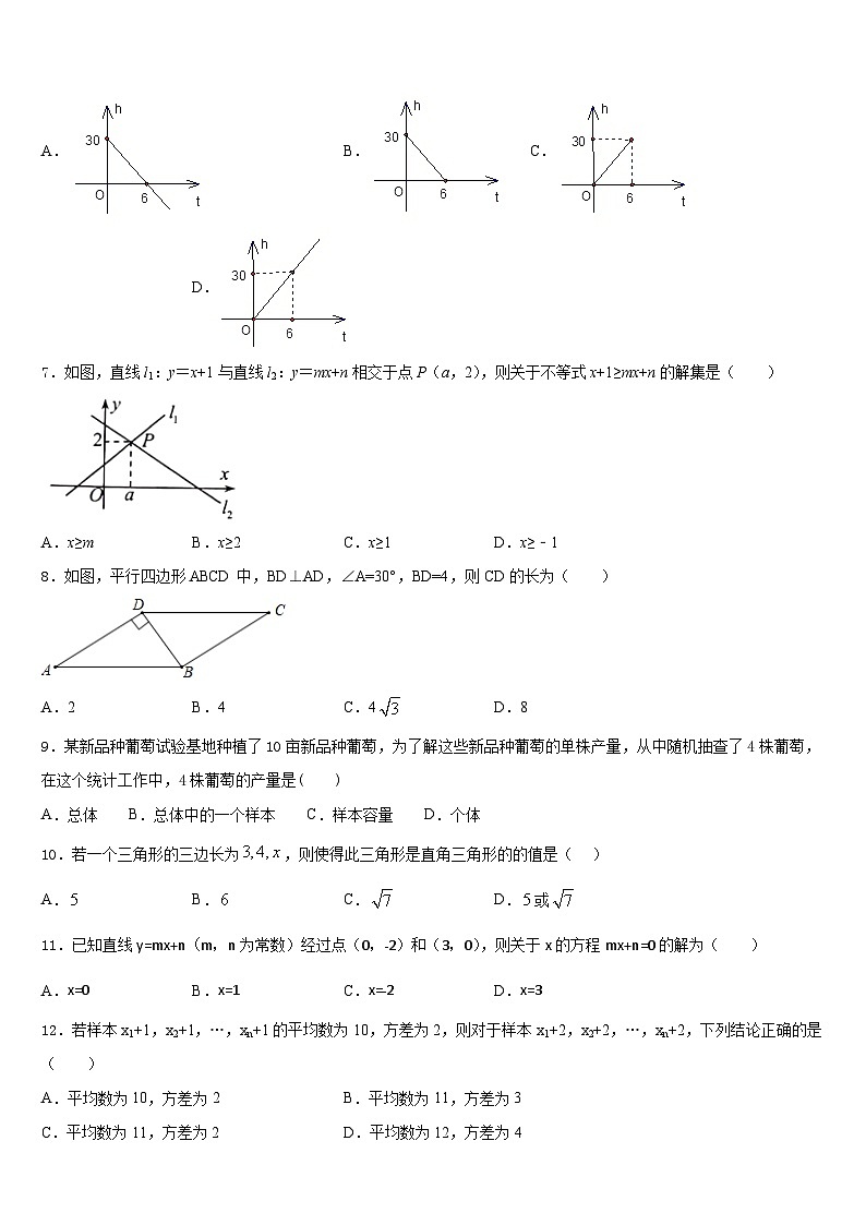 浙江省杭州市萧山区五校联考2022-2023学年七下数学期末考试模拟试题含答案02