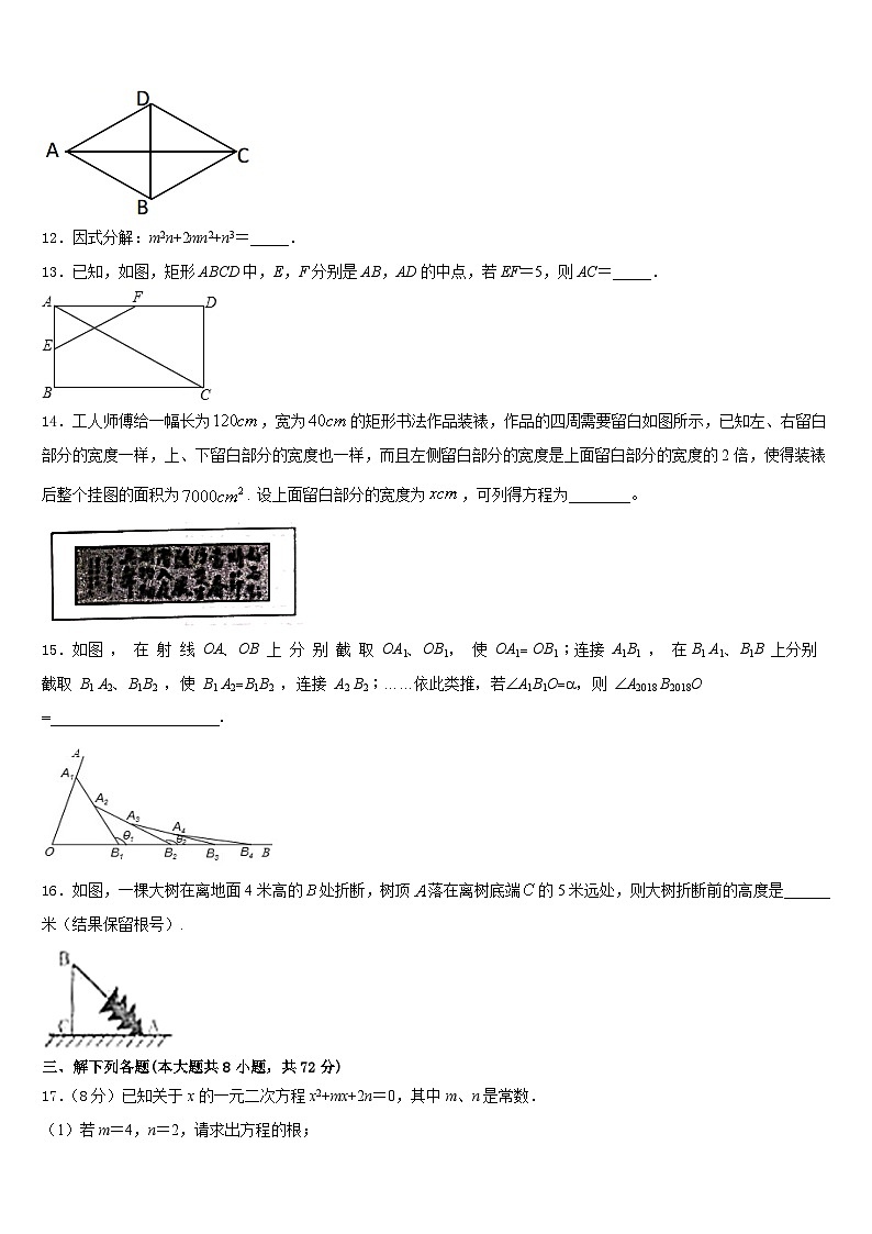 浙江省宁波市慈溪市部分学校2022-2023学年七年级数学第二学期期末联考模拟试题含答案03