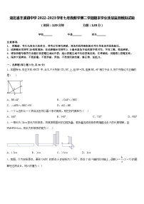 湖北省丰溪镇中学2022-2023学年七年级数学第二学期期末学业质量监测模拟试题含答案