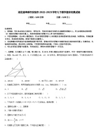 湖北省孝感市安陆市2022-2023学年七下数学期末经典试题含答案