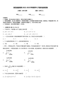 湖北省监利县2022-2023学年数学七下期末监测试题含答案