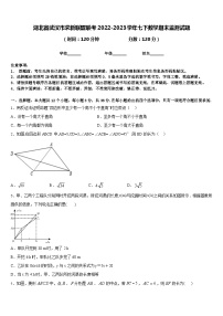 湖北省武汉市求新联盟联考2022-2023学年七下数学期末监测试题含答案