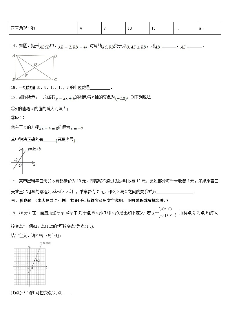 湖北荆门2022-2023学年数学七下期末达标测试试题含答案03