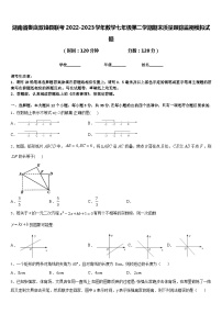 湖南省娄底双峰县联考2022-2023学年数学七年级第二学期期末质量跟踪监视模拟试题含答案