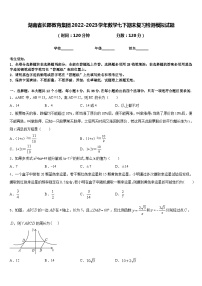 湖南省长郡教育集团2022-2023学年数学七下期末复习检测模拟试题含答案