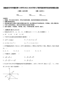 湖南省长沙市芙蓉区第十六中学2022-2023学年七下数学期末教学质量检测模拟试题含答案