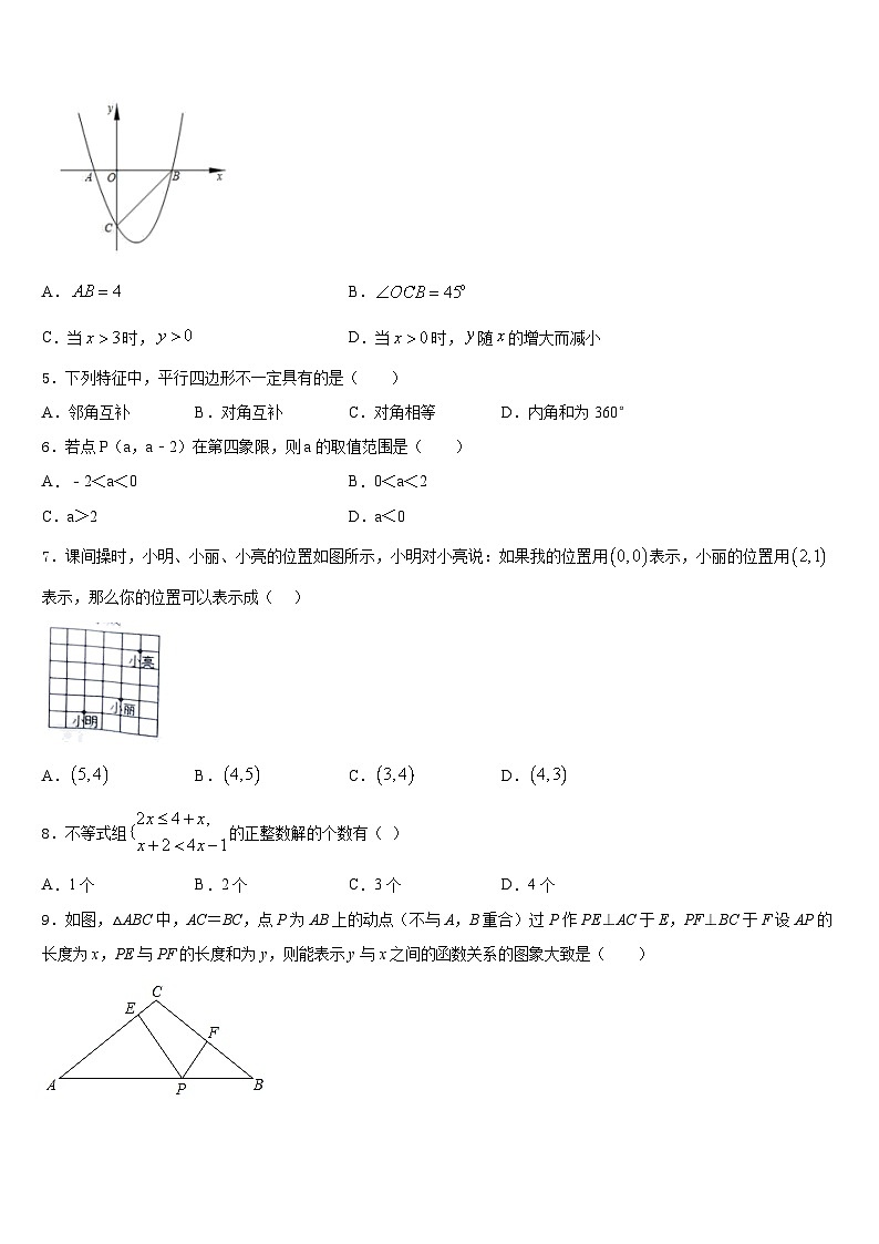 湖南省长沙市周南教育集团2022-2023学年数学七下期末质量跟踪监视试题含答案02