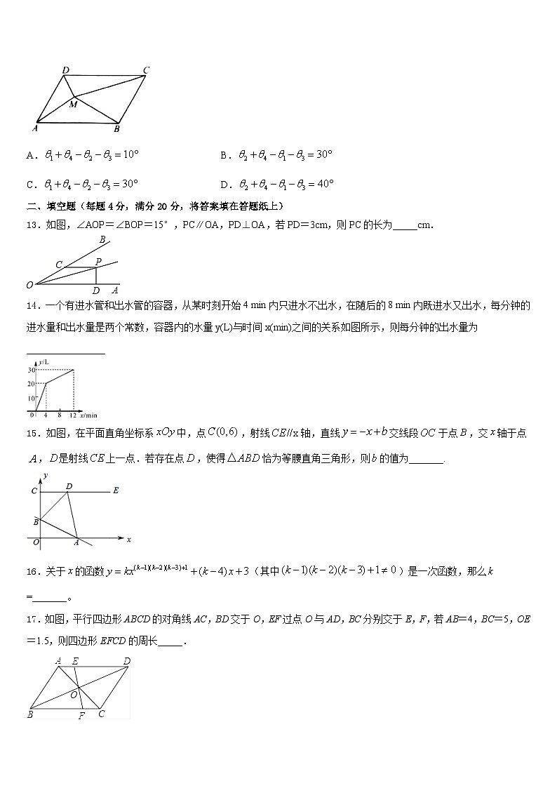 湖南长沙市青竹湖湘一外国语学校2022-2023学年数学七年级第二学期期末学业质量监测模拟试题含答案03