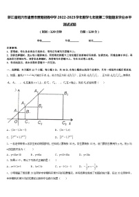 浙江省绍兴市诸暨市暨阳初级中学2022-2023学年数学七年级第二学期期末学业水平测试试题含答案