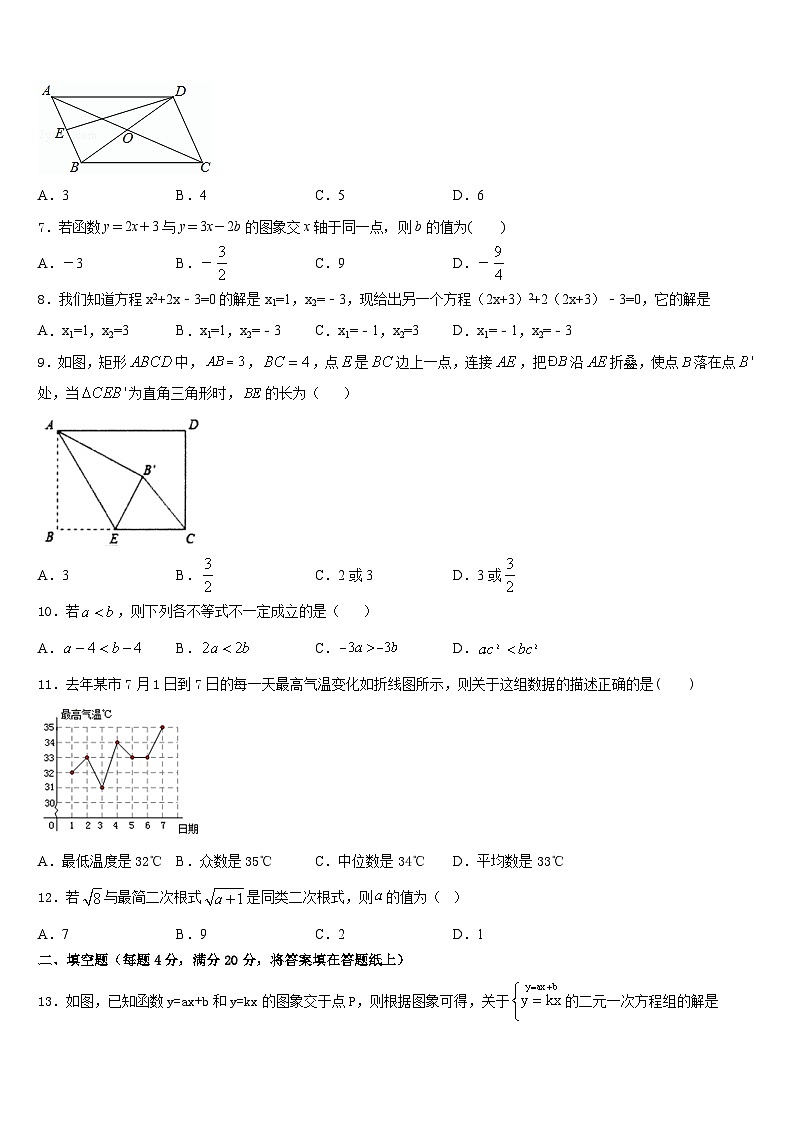 福建省东山县2022-2023学年数学七下期末经典模拟试题含答案02
