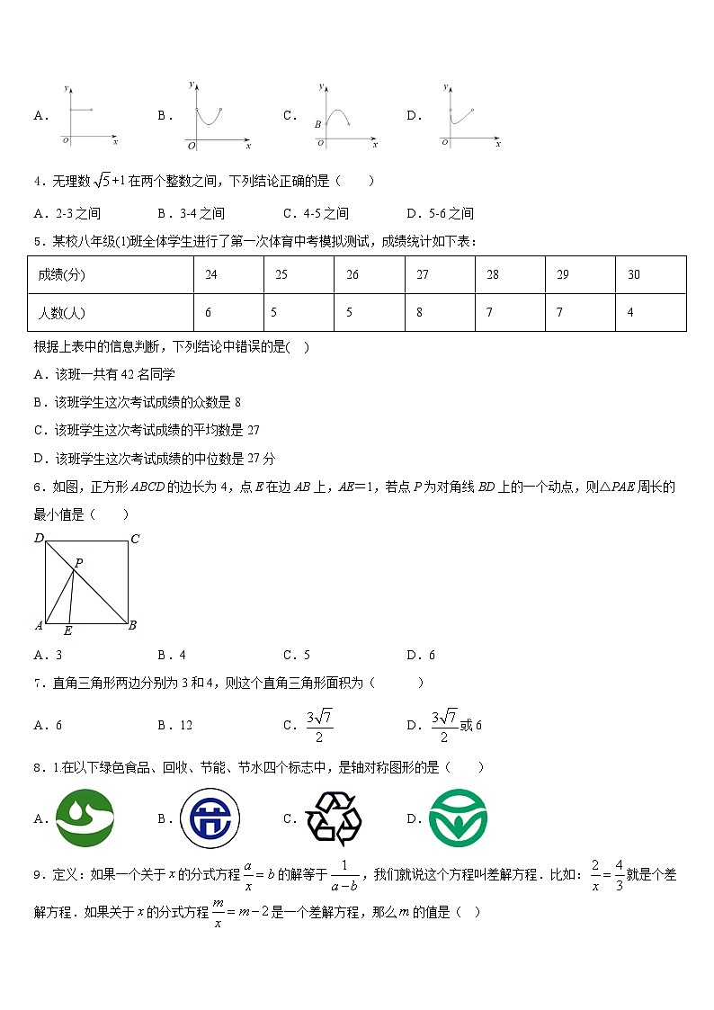 苏州市工业园区斜塘学校2022-2023学年数学七年级第二学期期末调研模拟试题含答案第2页