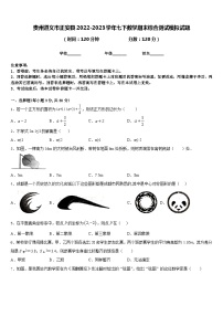 贵州遵义市正安县2022-2023学年七下数学期末综合测试模拟试题含答案