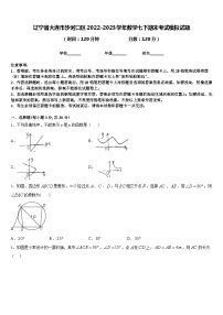 辽宁省大连市沙河口区2022-2023学年数学七下期末考试模拟试题含答案