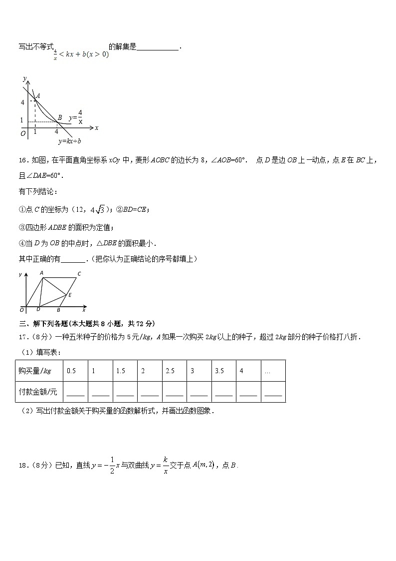 辽宁省沈阳市第九十九中学2022-2023学年数学七年级第二学期期末达标检测模拟试题含答案第3页