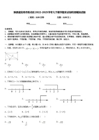 陕西省宝鸡市陈仓区2022-2023学年七下数学期末达标检测模拟试题含答案