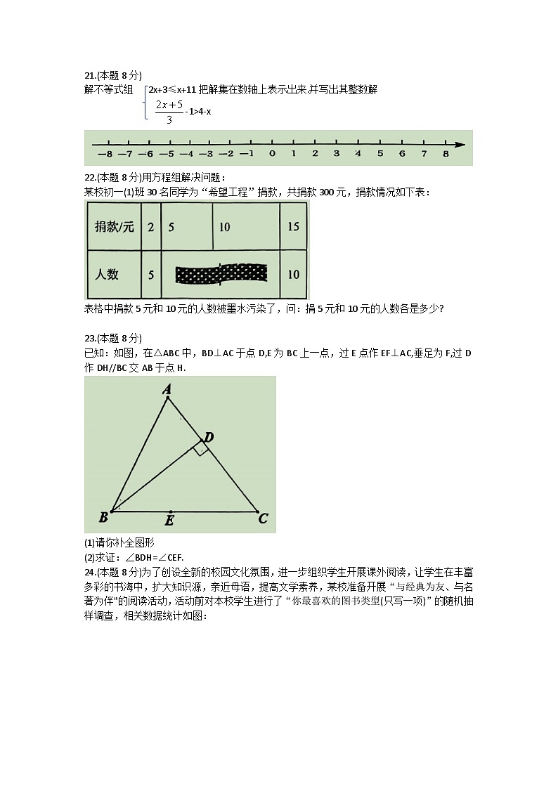 辽宁省葫芦岛市绥中县2022-2023学年七年级下学期期末数学试卷（含答案）03