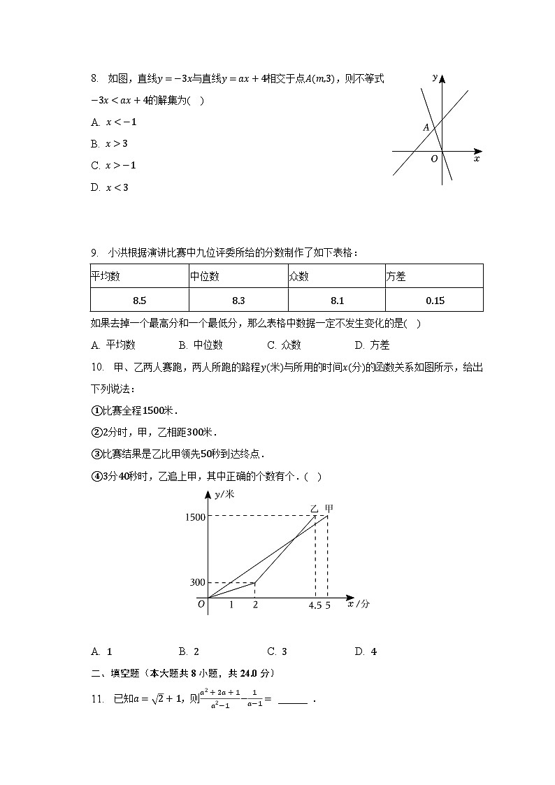 2022-2023学年辽宁省铁岭五中八年级（下）期末数学试卷（含解析）02