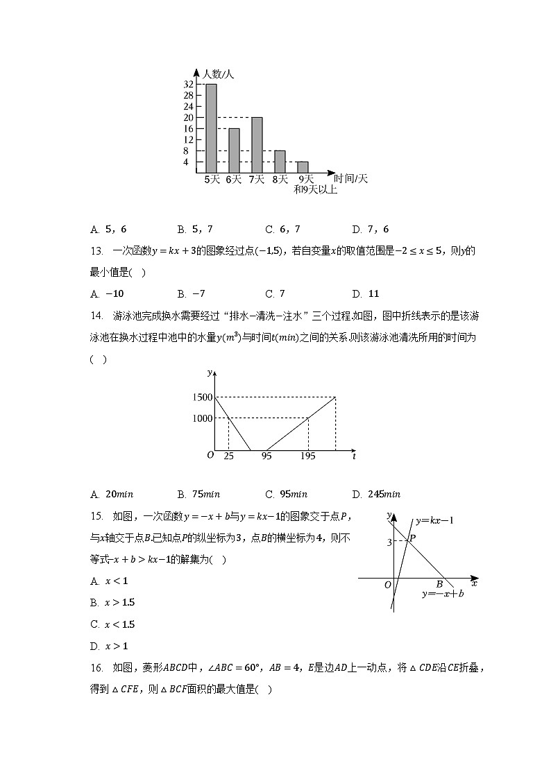 2022-2023学年河北省廊坊市广阳区八年级（下）期末数学试卷（含解析）第3页