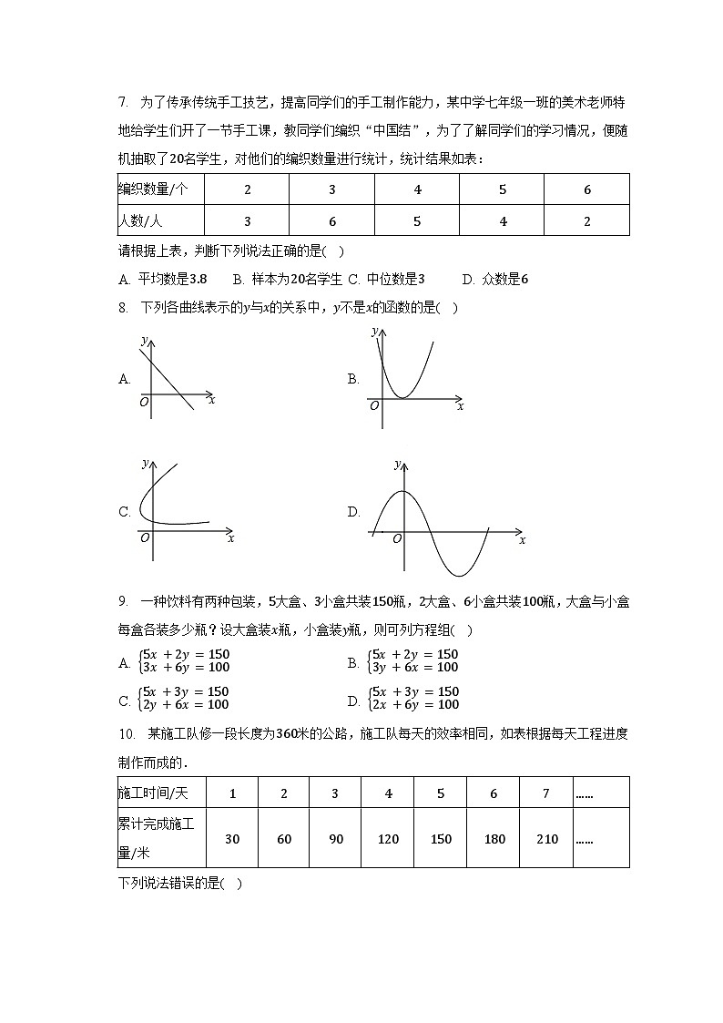 2022-2023学年陕西省西安市长安区八年级（上）期末数学试卷（含解析）第2页