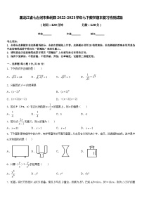 黑龙江省七台河市勃利县2022-2023学年七下数学期末复习检测试题含答案