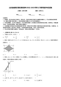 山东省威海文登区四校联考2022-2023学年七下数学期末考试试题含答案