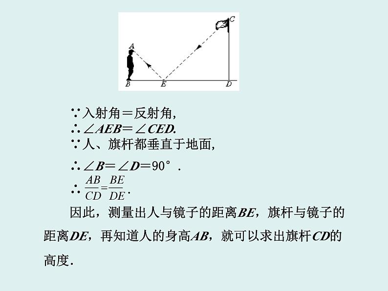 《测量（金字塔高度、河宽）问题》PPT课件1-九年级下册数学人教版06