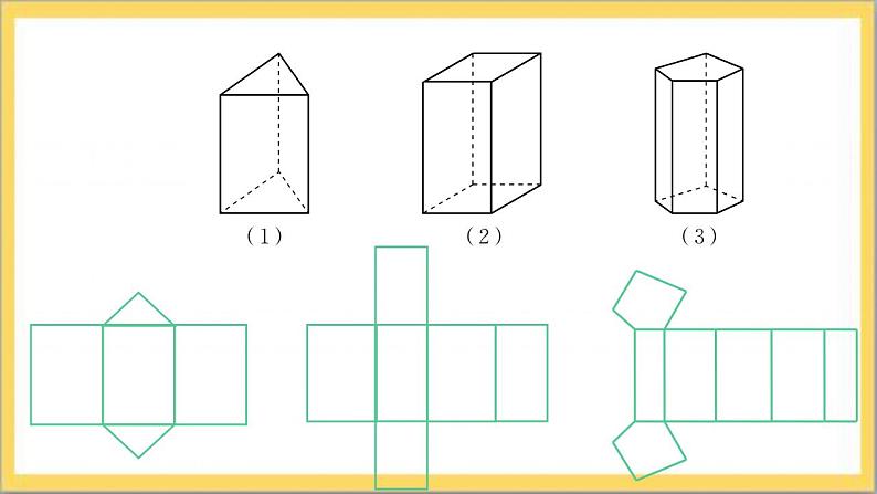 【核心素养】1.2.2  常见几何体的展开与折叠 课件-北师大版数学七年级上册第7页