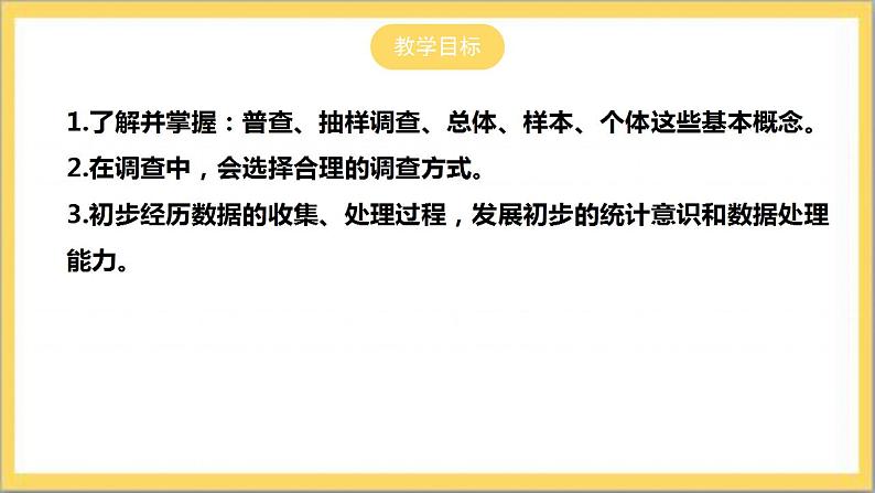 【核心素养】6.2  普查和抽样调查  课件+教案-北师大版数学七年级上册02