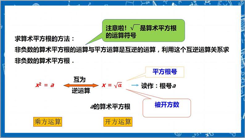 【核心素养】2.2平方根    课件+教案-北师大版数学八年级上册08