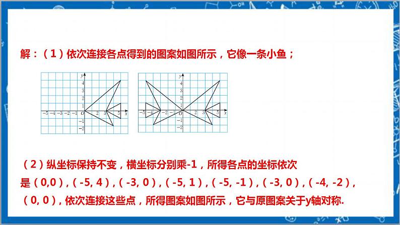 【核心素养】3.3轴对称与坐标变化  课件+教案-北师大版数学八年级上册07