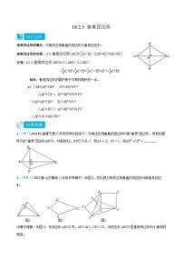 【同步知识讲义】人教版数学八年级下册-18.2.5 垂美四边形 知识点剖析讲义（原卷版+解析版）