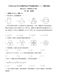 2022-2023学年度北京市丰台区中考一模数学试卷