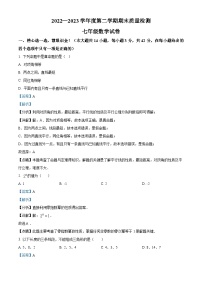 河北省秦皇岛市卢龙县2022-2023学年七年级下学期期末数学试题（解析版）