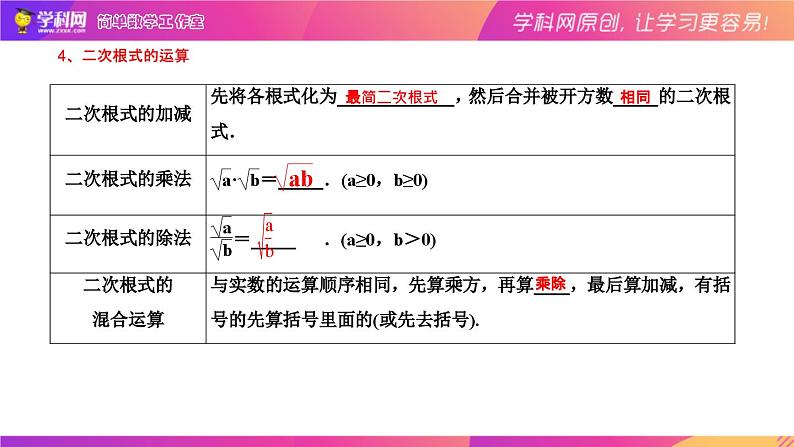 1.3二次根式（复习课件）-中考数学一轮复习第5页