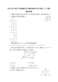 2022-2023学年广东省梅州市丰顺县东海中学九年级（上）期末数学试卷（含解析）