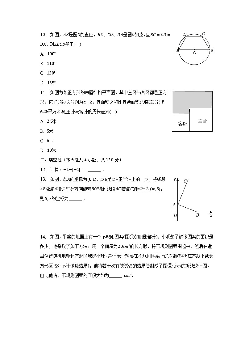 2023年湖北省宜昌市西陵区中考数学调研试卷（5月份）（含解析）03