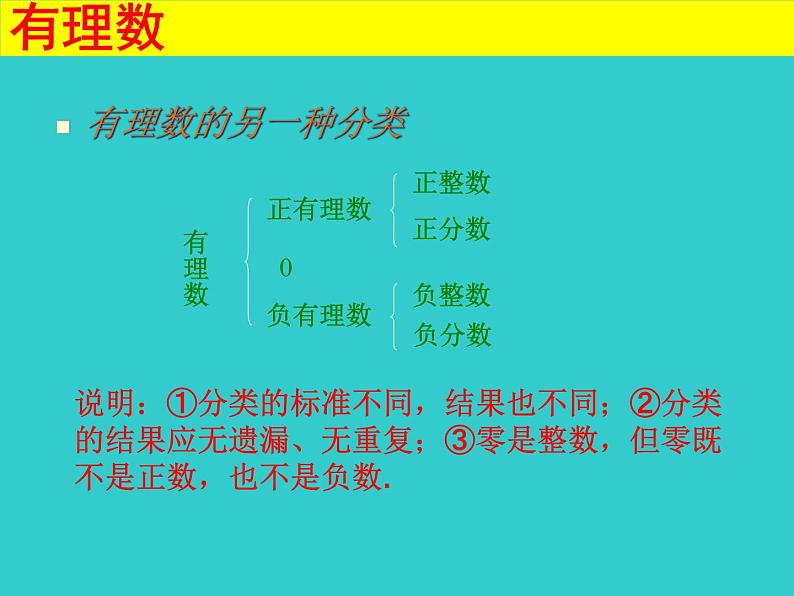 第2章 有理数复习 华师大版七年级数学上册课件第5页