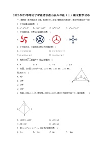 2022-2023学年辽宁省盘锦市盘山县八年级（上）期末数学试卷四川省彭州市南部新城学校（含解析）