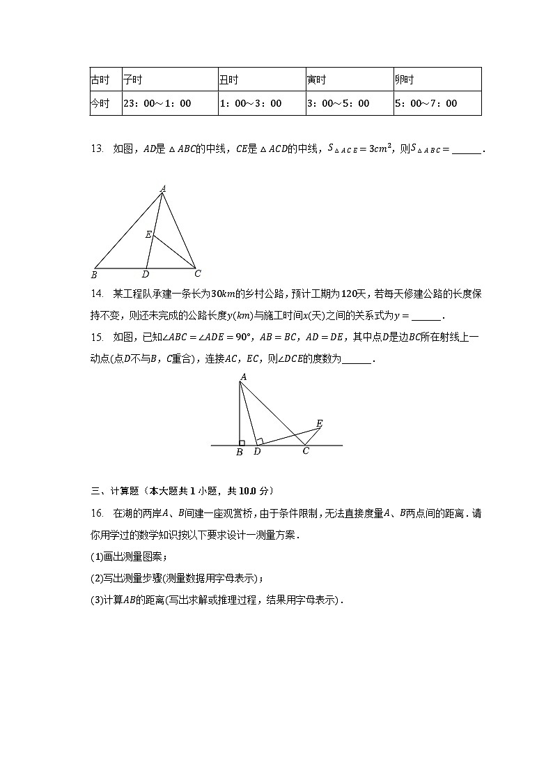 2022-2023学年河南省平顶山市郏县七年级（下）期末数学试卷（含解析）第3页