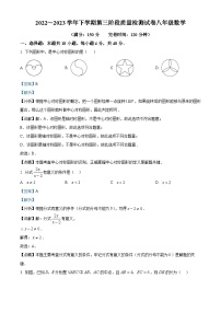 福建省三明市宁化县2022-2023学年八年级下学期月考数学试题（解析版）