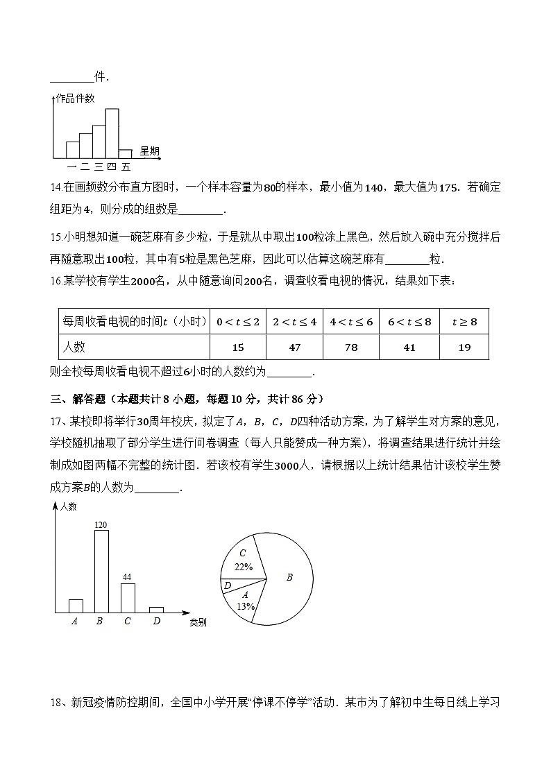 第五章《用样本推断总体》（提高卷）-2022-2023学年九年级数学上册章节复习全程检测通关练（讲义＋试题）（湘教版）03