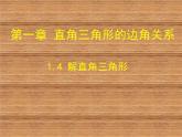 《4 解直角三角形》PPT课件2-九年级下册数学北师大版