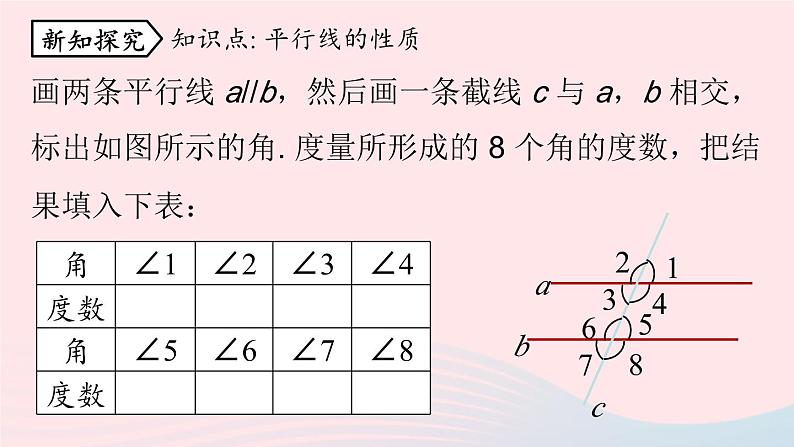 2023七年级数学下册第5章相交线与平行线5.3平行线的性质第1课时上课课件新版新人教版第5页