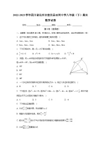 四川省达州市宣汉县双河中学2022-2023学年八年级下学期期末数学试卷 （含答案）