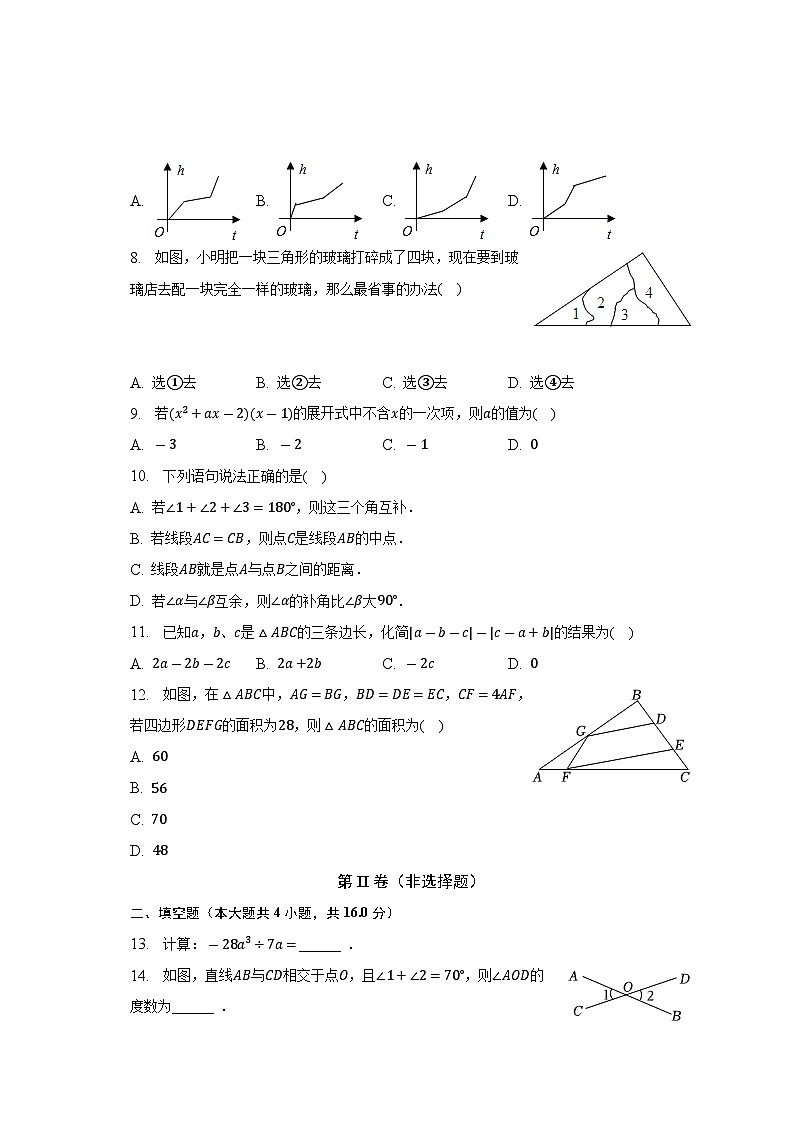 贵州省毕节市威宁县2022-2023学年下学期七年级期末数学试卷（含答案）02